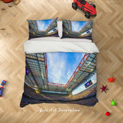3D AC Associazione Calcio Milan Spectator Seats Bluesky Quilt Cover Set Bedding Set Duvet Cover Pillowcase 853