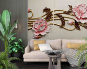 3D Aged Care Retirement Home Gerocomium Rest Home Floral Vintage Wall Mural Wallpaper 37
