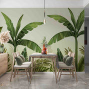 3D Tropical Banana Tree Leaves Wall Mural Wallpaper GD 3319- Jess Art Decoration