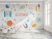 3D School STEM Science Lab Classroom Teaching Aid Wall Mural Wallpaper 39
