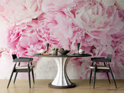 3D Floral Carnation Pink Wall Mural Wallpaper YXL 2597