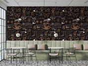 3D Coffee Shop Dessert Wall Mural Wallpaper 23
