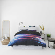 3D Starry Sky Line Ripple Starlight Quilt Cover Set Bedding Set Duvet Cover Pillowcase 520