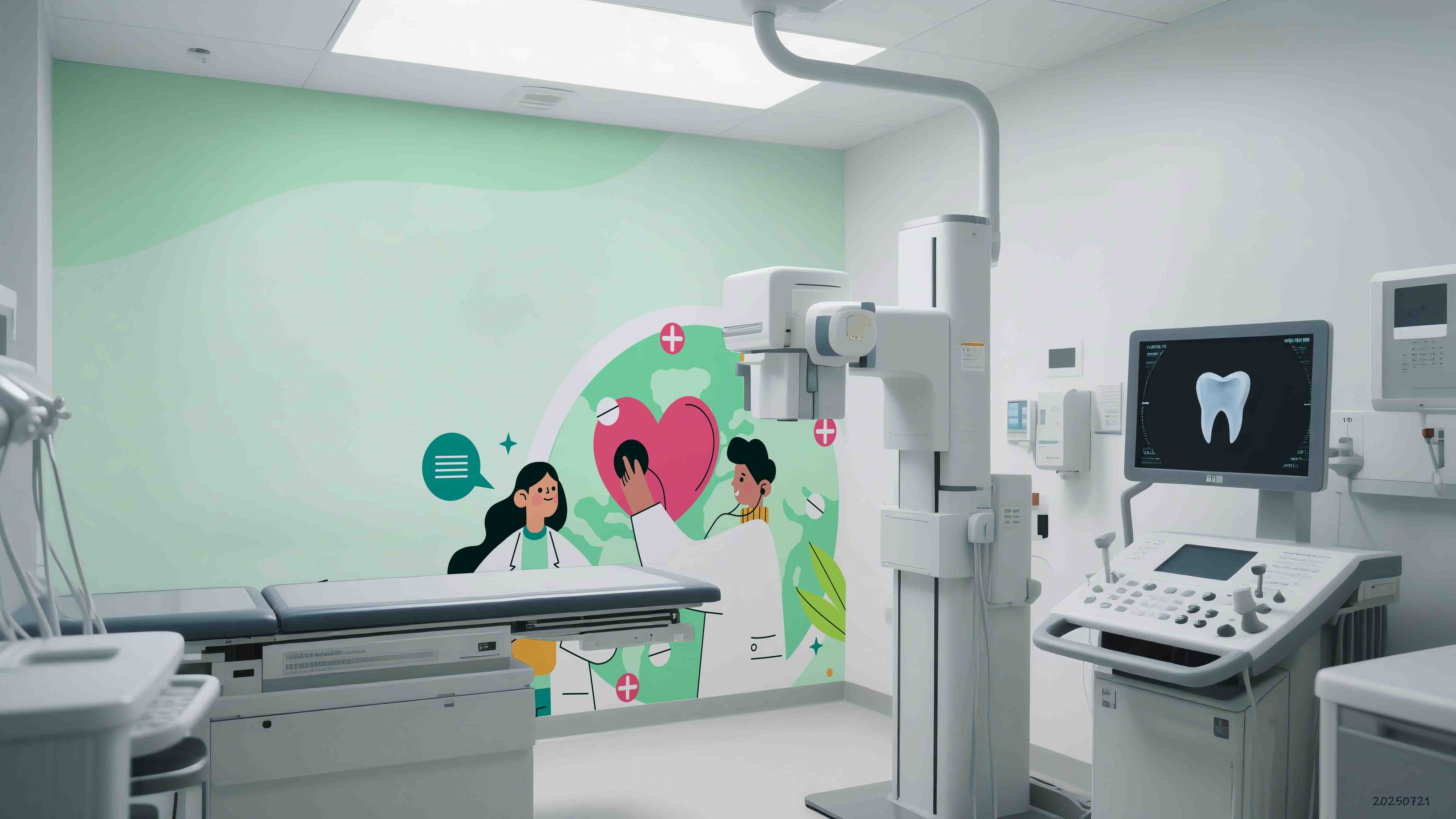 3D Clinic Hospital Rehabilitation Center Medical Healthcare Doctor Wall Mural Wallpaper 35