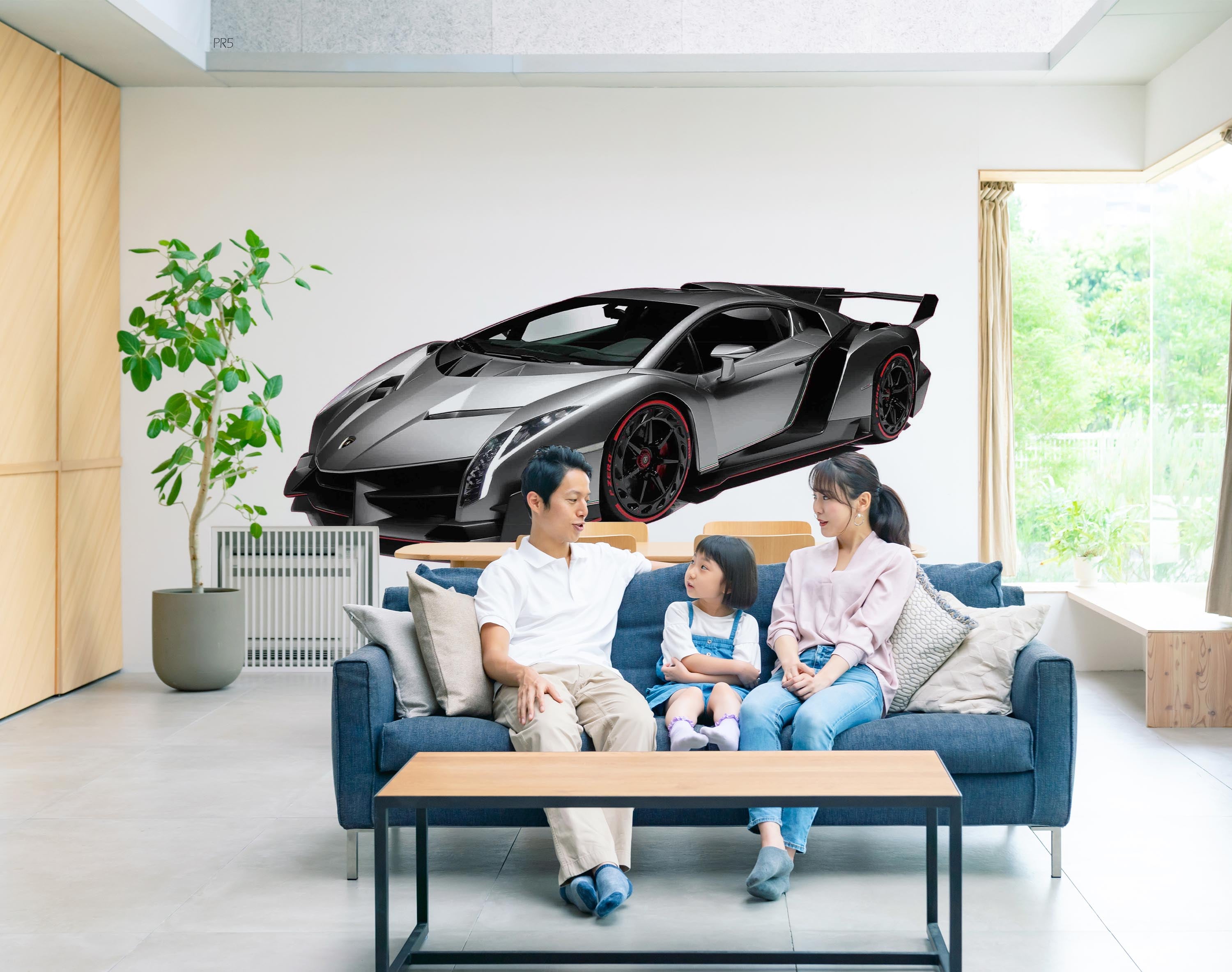 Car Gray Racing Wallpaper racing & cars wall mural for garage, game room or entertainment space - view 2