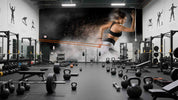 3D Gym Fitness Gymnasium Wall Mural Wallpaper 21