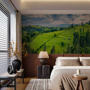 3D Hotel Inn Motel Hostel Resort Manor Scenery Wall Mural Wallpaper 16