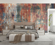3D Vintage Rust Background Wall Mural Wallpaper GD 3830- Jess Art Decoration