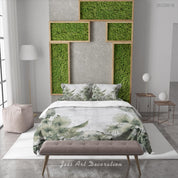 3D Forest Tree Leaf Quilt Cover Set Bedding Set Duvet Cover Pillowcase 639