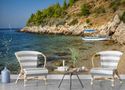 3D Bol, Brac Seascape Croatia Wall Mural Wallpaper GD 4298- Jess Art Decoration