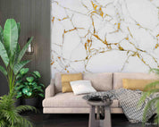 3D Aged Care Retirement Home Gerocomium Rest Home Marble White Gold Wall Mural Wallpaper 34