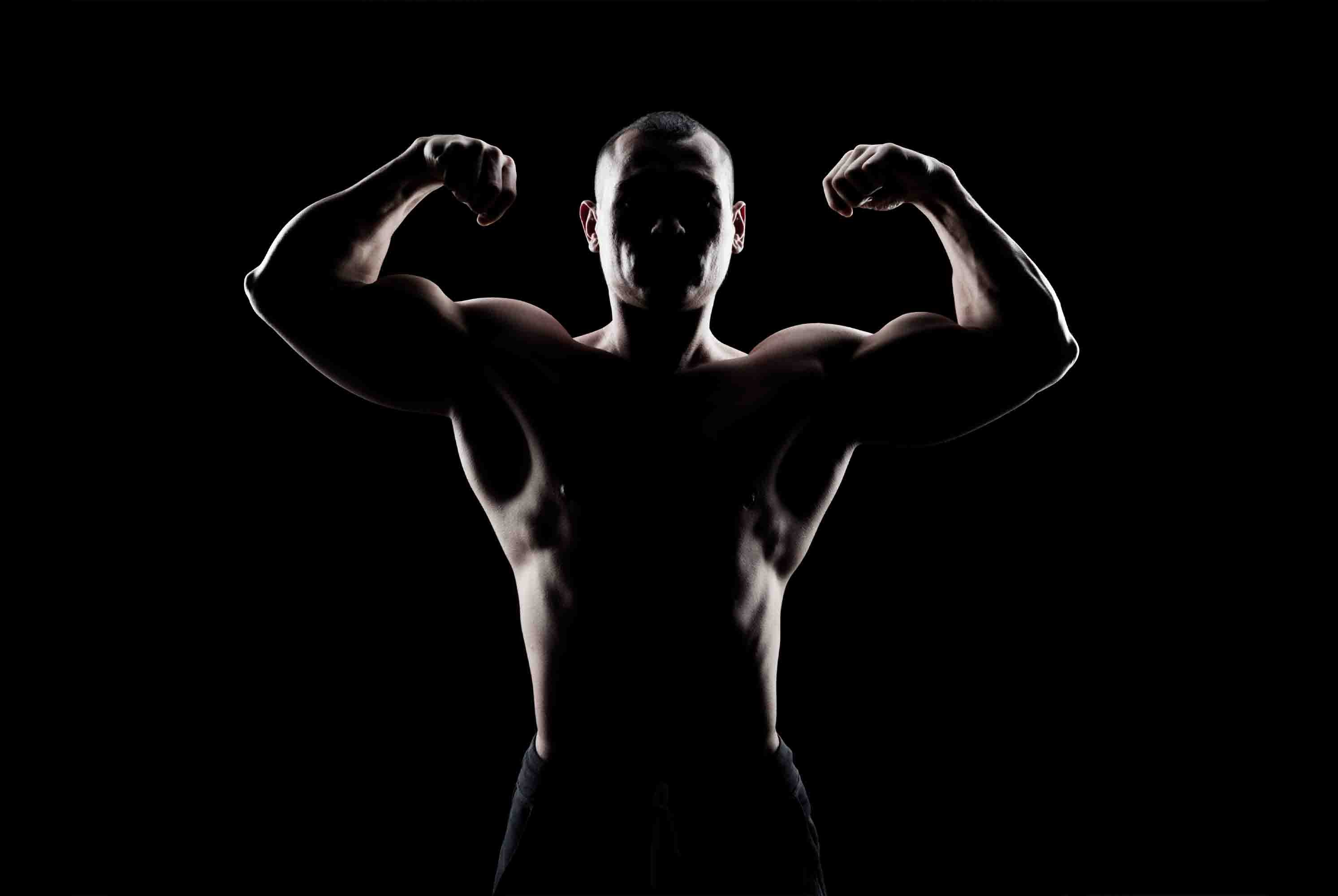 3D Gym Poster Man Abdominal Muscle Wall Mural Wallpaper YXL 72