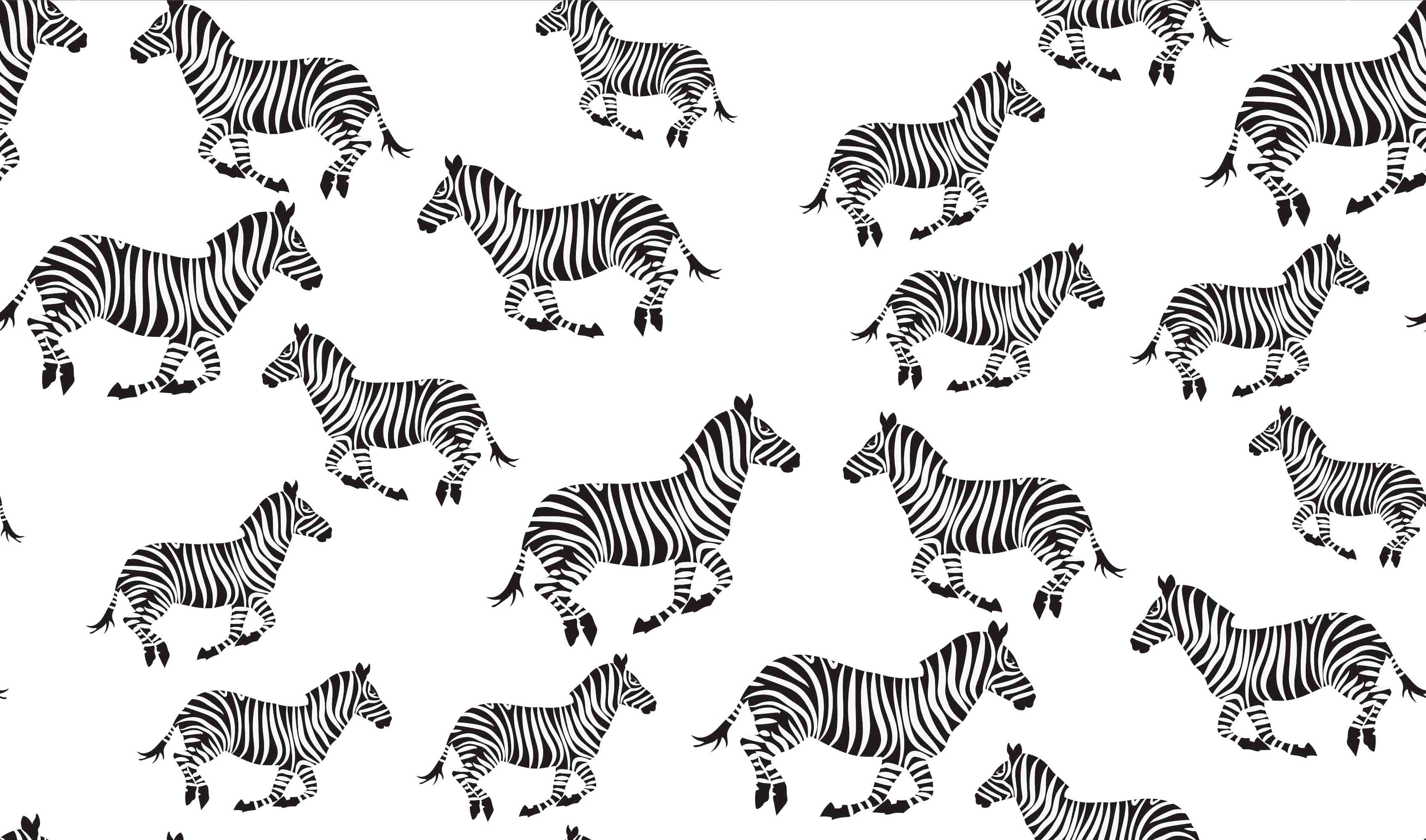 3D Retail Shop Store Market Trade Zebra Pattern Wall Mural Wallpaper 25