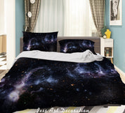 3D Starry Sky Star Ripple Quilt Cover Set Bedding Set Duvet Cover Pillowcase 121