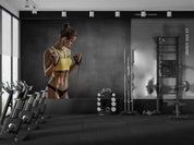3D Gym Fitness Gymnasium Dumbbell Wall Mural Wallpaper 26