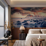 3D Hotel Inn Motel Hostel Resort Manor Scenery Sea Wall Mural Wallpaper 18