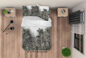 3D Forest Tree Quilt Cover Set Bedding Set Duvet Cover Pillowcase 688