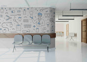 3D Clinic Hospital Rehabilitation Center Medical Healthcare Dental Stomatology Wall Mural Wallpaper 39