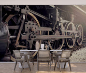 3D Vehicle Wheel Iron Wall Mural Wallpaper YXL 2788