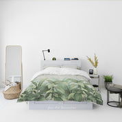 3D Plant Leaf Butterfly Quilt Cover Set Bedding Set Duvet Cover Pillowcase 40