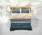 3D Football Field Spectator Seats Tree Quilt Cover Set Bedding Set Duvet Cover Pillowcase 963