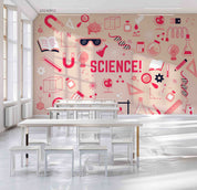3D School STEM Science Lab Classroom Teaching Aid Wall Mural Wallpaper 41