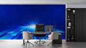 3D Office Business Commerce Technology Mdern Wall Mural Wallpaper 34
