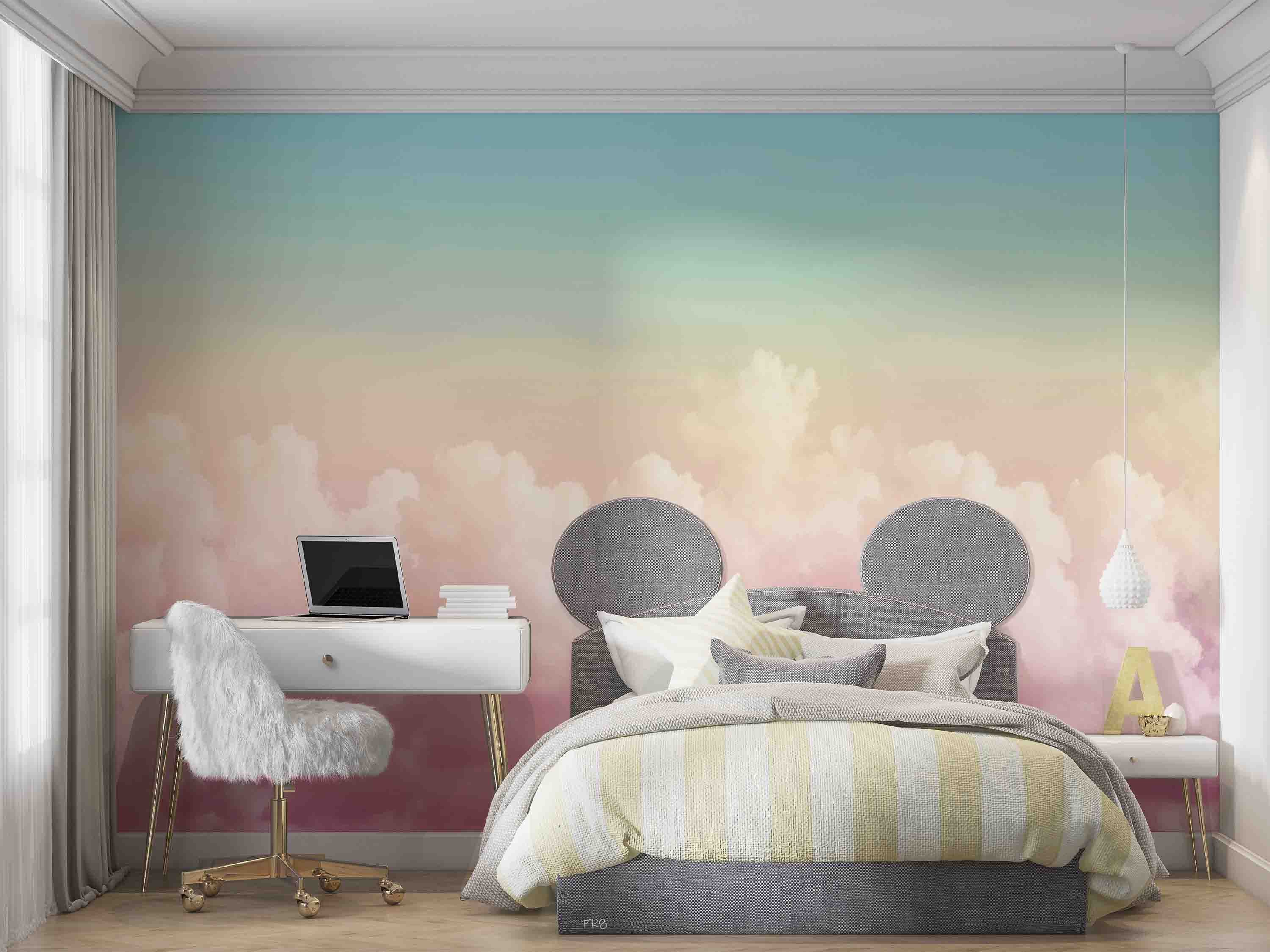 3D Colorful Sky Cloud Scenery Wall Mural Wallpaper GD 4530- Jess Art Decoration
