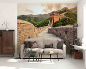 3D China Famous Landmark Great Wall Mountains Wall Mural Wallpaper GD 4344- Jess Art Decoration
