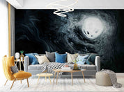 3D Abstract Blue Watercolor Pattern Background Wall Mural Wallpaper GD 3591- Jess Art Decoration