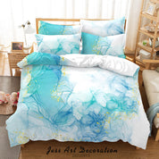 3D Ink And Wash Fluid Ripple Quilt Cover Set Bedding Set Duvet Cover Pillowcase 123