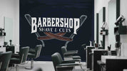 3D Salon Shop Beauty Salon Barber Shop Wall Mural Wallpaper 62