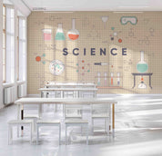 3D School STEM Science Lab Classroom Teaching Aid Chemistry Wall Mural Wallpaper 49