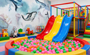 3D Play Centre Amusement Park Funfair Carnie Whale Wall Mural Wallpaper 18