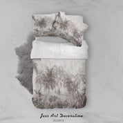 3D Forest Tree Leaf Quilt Cover Set Bedding Set Duvet Cover Pillowcase 719