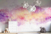 3D Abstract Damaskeen Fog Wall Mural Wallpaper YXL 155