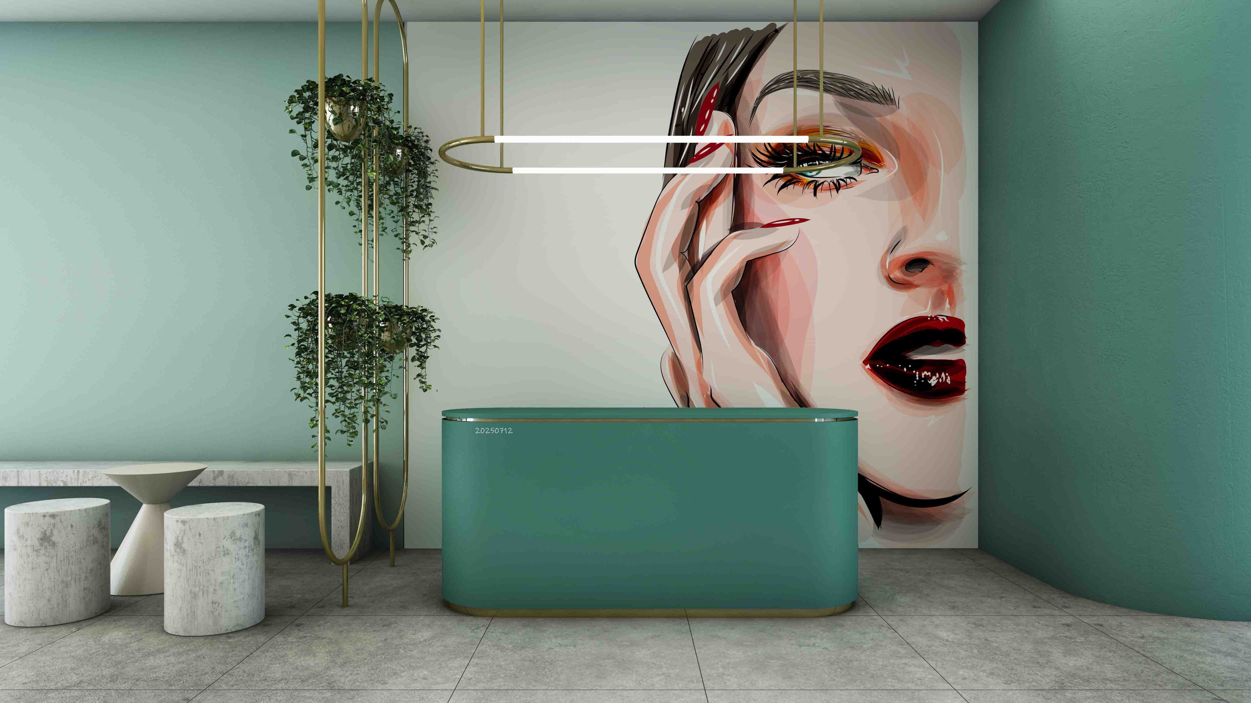 3D Salon Shop Beauty Salon Wall Mural Wallpaper 31