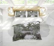 3D Forest Tree River Quilt Cover Set Bedding Set Duvet Cover Pillowcase 653