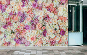 3D Retail Shop Store Market Trade Floral Wall Mural Wallpaper 20