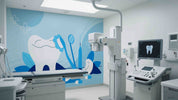 3D Clinic Hospital Rehabilitation Center Medical Healthcare Dental Stomatology Wall Mural Wallpaper 32