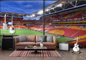 3D Architecture Stadium Lamplight Auditorium Wall Mural Wallpaper YXL 468