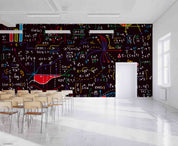 3D School STEM Science Lab Classroom Teaching Aid Math Wall Mural Wallpaper 30