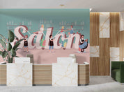 3D Salon Shop Beauty Salon Barber Shop Manicure Set Wall Mural Wallpaper 19