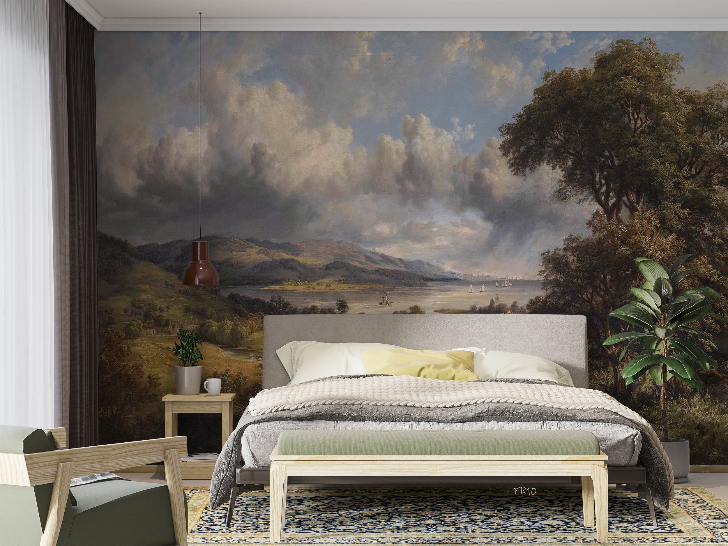 3D Oil Painting Country Coast Landscape Wall Mural Wallpaper GD 4811- Jess Art Decoration