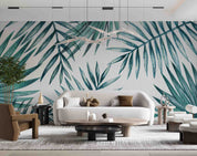 3D Watercolor Plant Leaf Wall Mural Wallpaper GD 4934- Jess Art Decoration