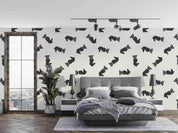 3D Chess Piece Pattern Wall Mural Wallpaper GD 4903- Jess Art Decoration