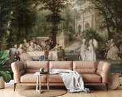 3D Europe Oil Painting Palace Park Wall Mural Wallpaper GD 5603- Jess Art Decoration