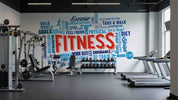 3D Gym Fitness Gymnasium Wall Mural Wallpaper 71