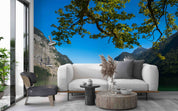 3D Glacial Lake Konigsee Bavaria Germany Wall Mural Wallpaper GD 4287- Jess Art Decoration