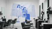 3D Salon Shop Beauty Salon Barber Shop Wall Mural Wallpaper 47